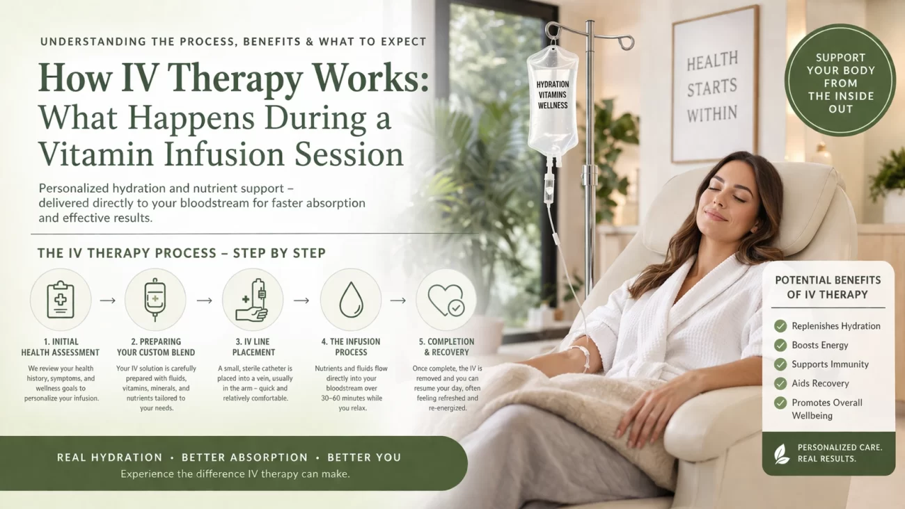 How IV Therapy Works: What Happens During a Vitamin Infusion Session