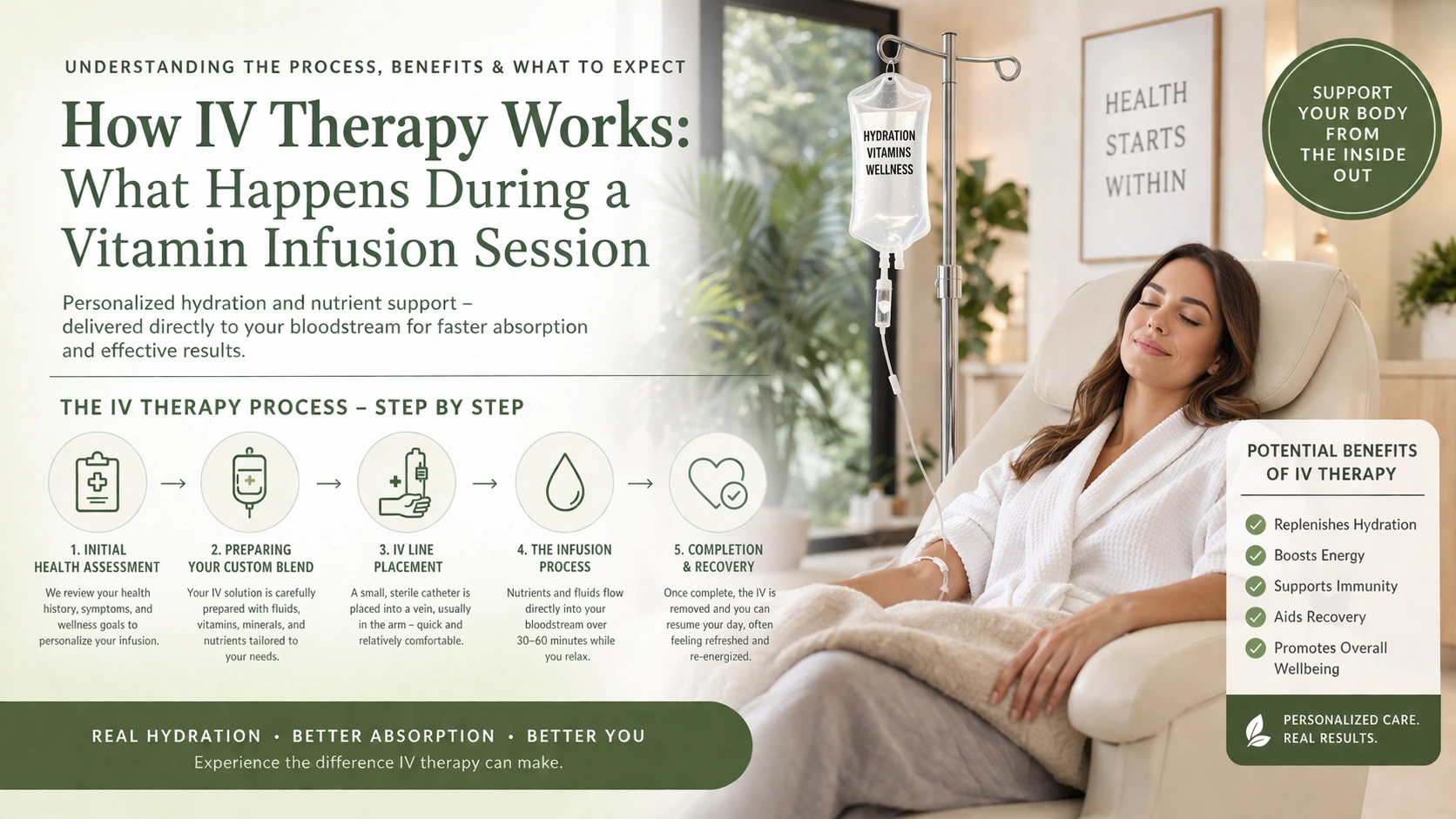 How IV Therapy Works: What Happens During a Vitamin Infusion Session